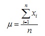 PsiMean Statistic Function